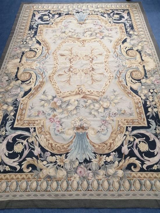 An Aubusson style tapestry hanging 266 x 180cm